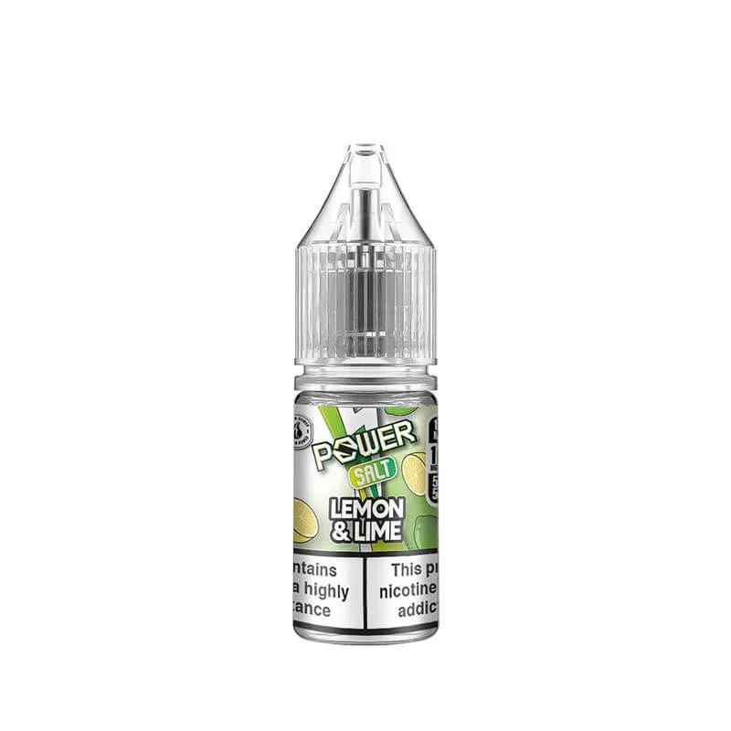 Juice N Power Lemon & Lime Power Salt 10ml Nic Salt E-Liquid - Image 2