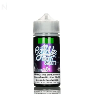 Juice Roll Upz E-Liquid – Grape Frozty – 100mL