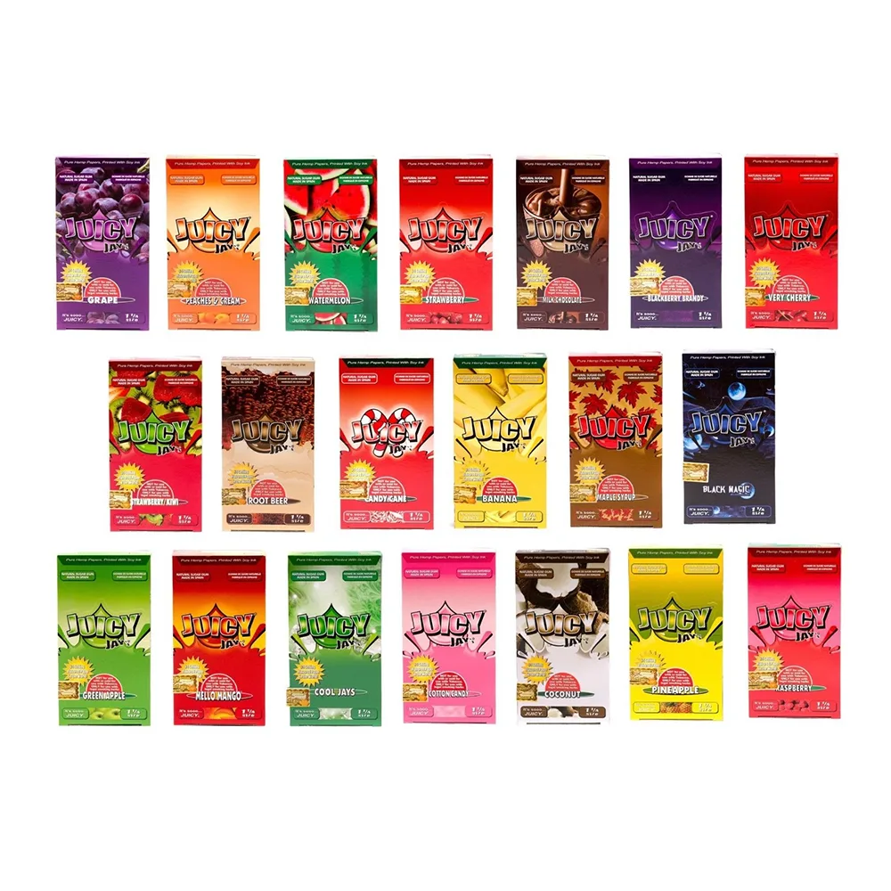 Juicy Jay’s Wraps Rolling Papers (32-Pack)