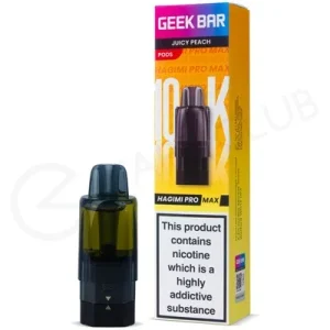 Juicy Peach Geek Bar Hagimi Pro Max Refill Pod