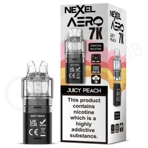 Juicy Peach Nexel Aero 7K Refill Pack
