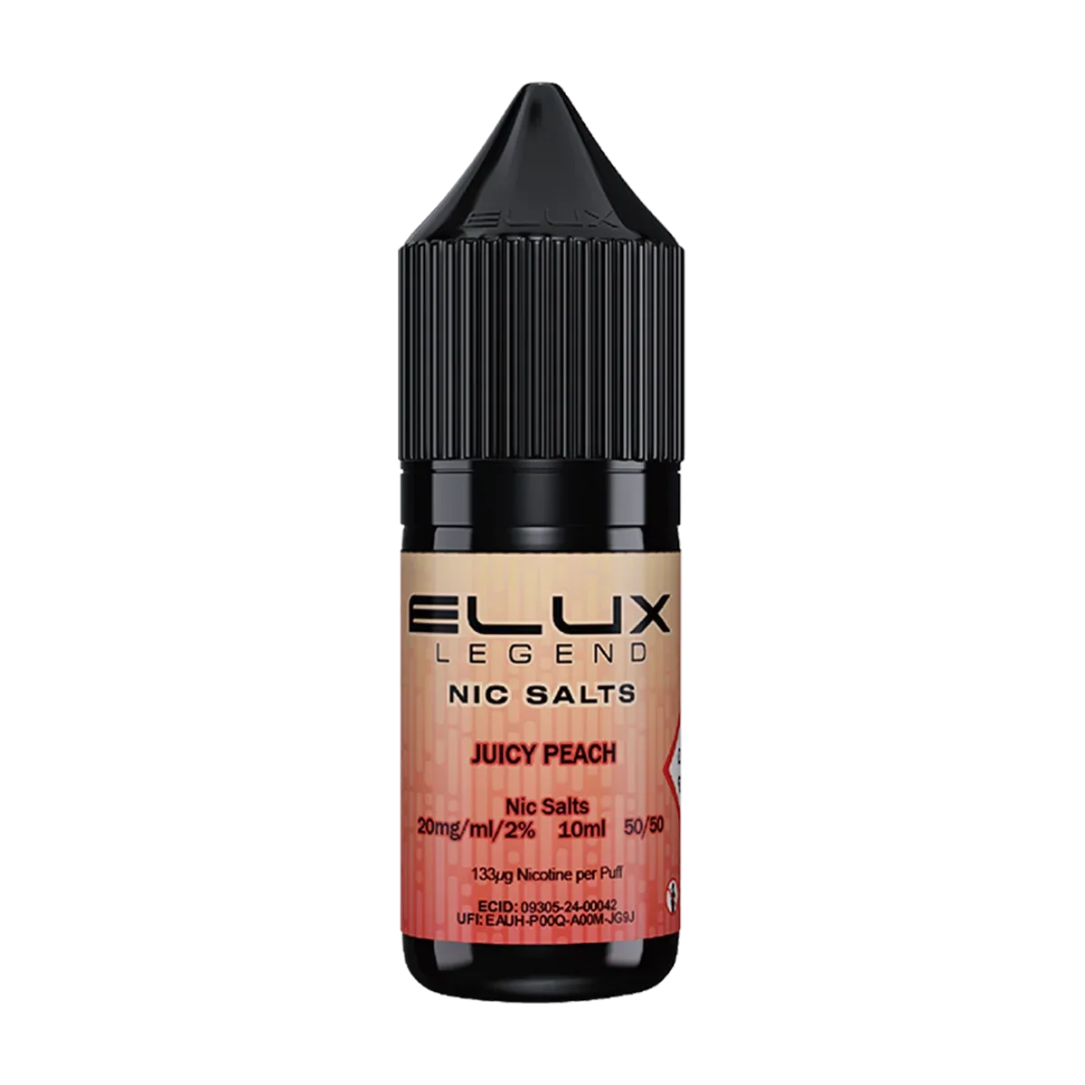 Juicy Peach Nic Salt by Elux 10ml
