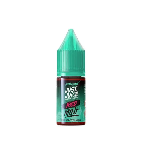 Just Juice Red Mint 10ml Nic Salt E-Liquid - Image 2