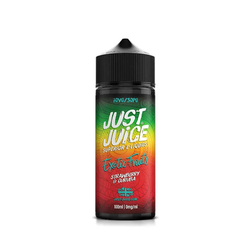 Just Juice Strawberry & Curuba 100ml Shortfill E-Liquid