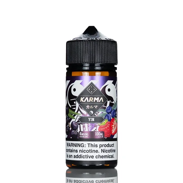 Karma E-Liquid by Sugoi – Yin – Strawberry Blueberry Smoothy – 100mL