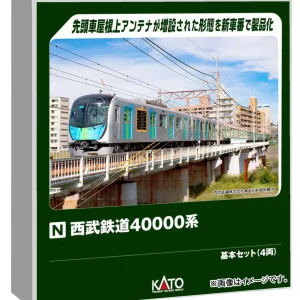 KATO N Gauge Seibu 40000 Series Model Train 4-Car Set 10-2019