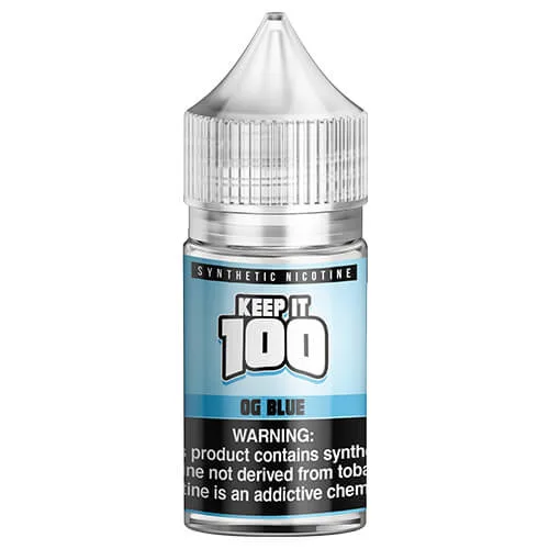 Keep It 100 Synthetic E-juice Salt - OG Blue