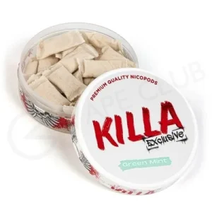 Killa Exclusive Green Mint Nicotine Pouches
