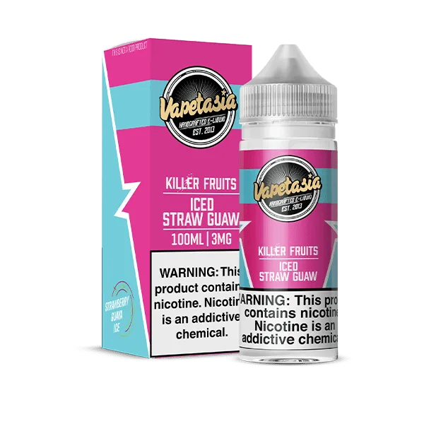 Killer Fruits Iced Straw Guaw by Vapetasia – 100mL
