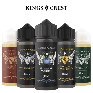 Kings Crest E-Liquid – 120mL