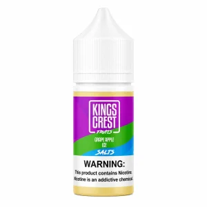 King’s Crest Fruits – Grape Apple Ice 30mL Salt
