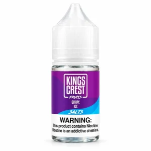 KING'S CREST FRUITS- GRAPE ICE 30ml Salt
