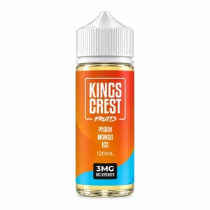 King's Crest Fruits – Peach Mango Ice 120mL