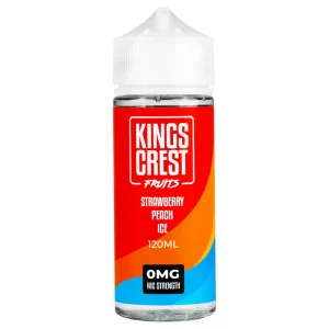 KING'S CREST FRUITS- STRAWBERRY PEACH ICE 120ml