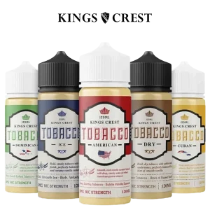 Kings Crest Tobacco E-Liquid – 120mL