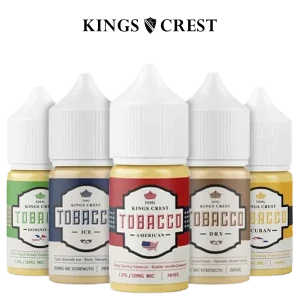 Kings Crest Tobacco Salts E-Liquid – 30mL