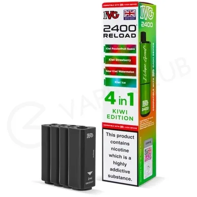 Kiwi Edition IVG 2400 Prefilled Pods