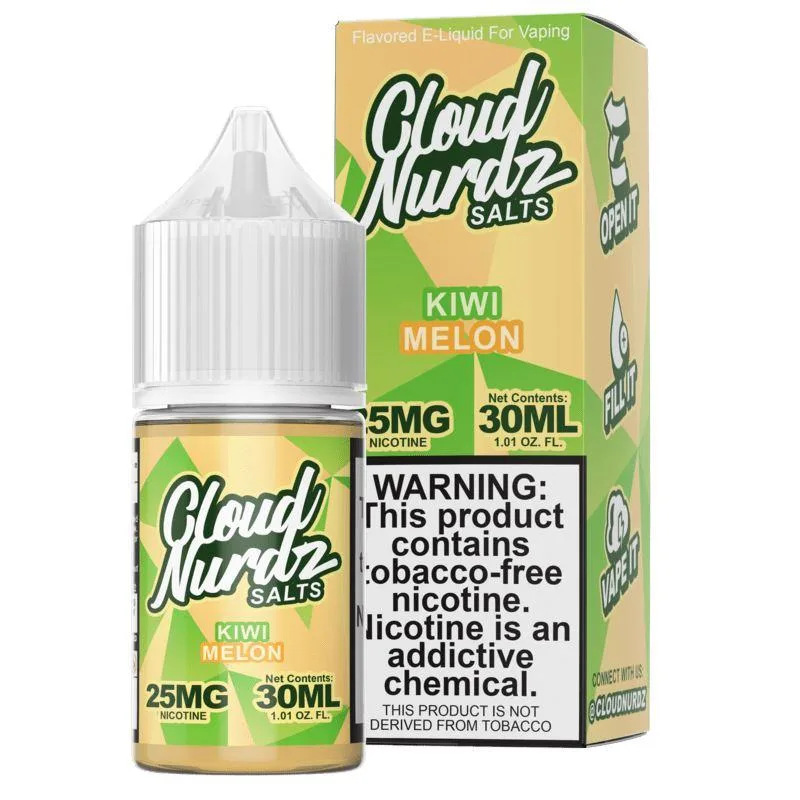 Kiwi Melon by Cloud Nurdz TFN Salts 30mL