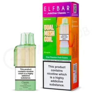Kiwi Passion Fruit Guava Elf Bar Joinone Refill Pod