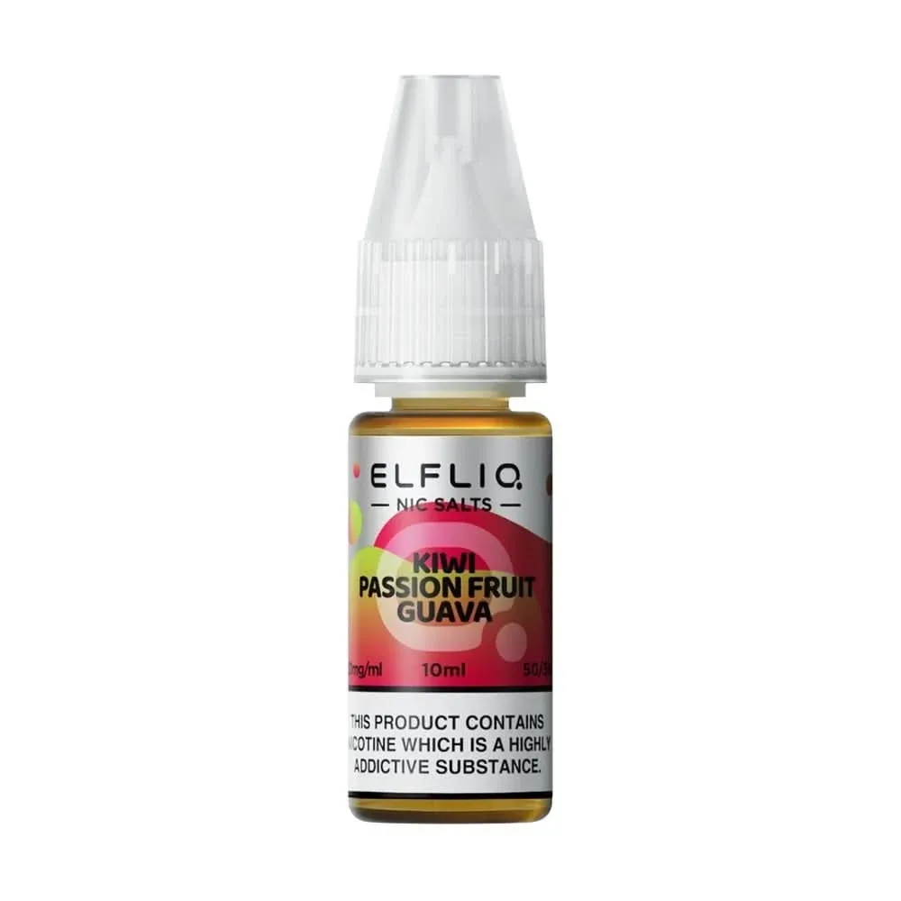 Kiwi Passion Fruit Guava Nic Salt E-Liquid by Elf Bar Elfliq (10ml) - Image 2