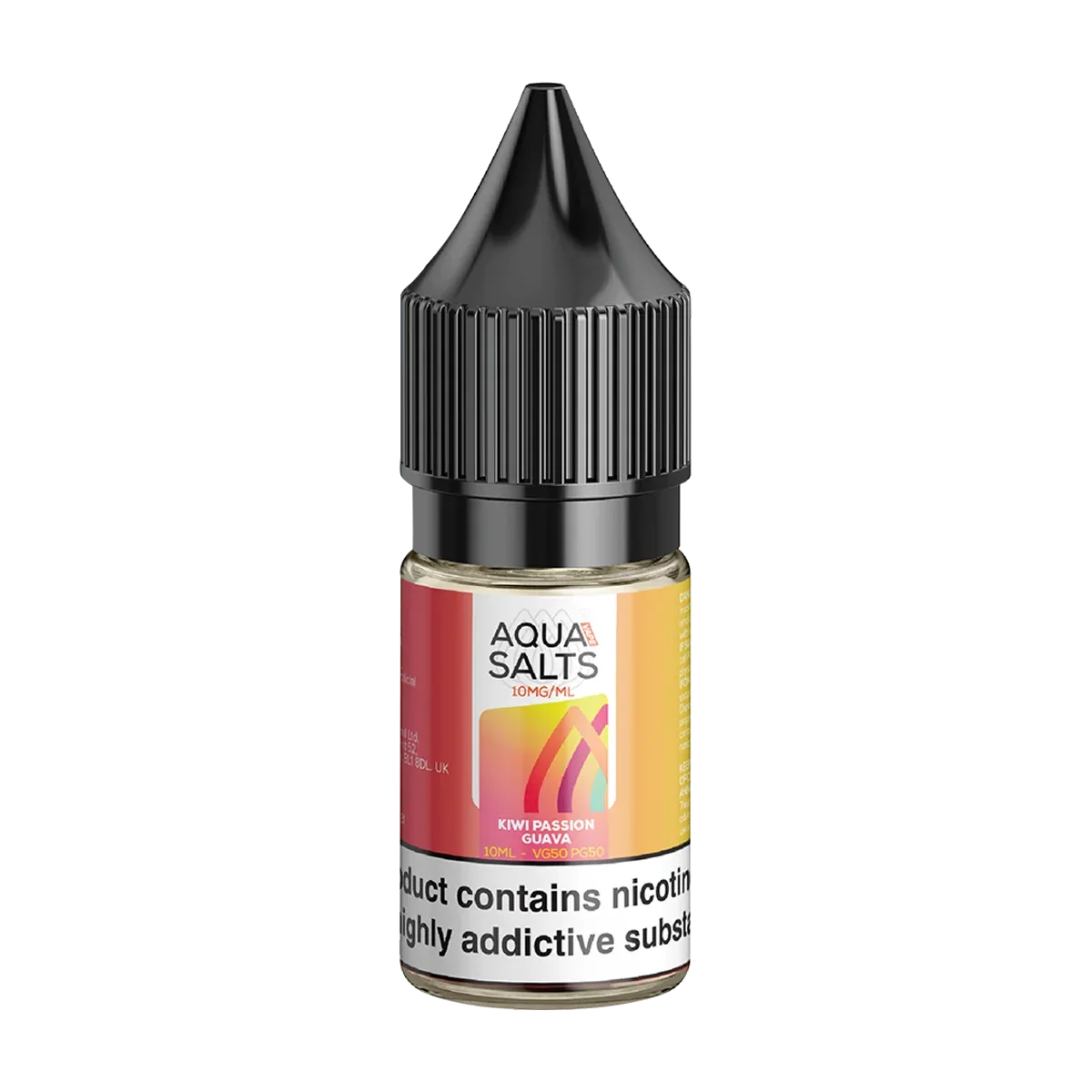 Kiwi Passion Guava Nic Salt by Aqua Salts 10ml - Image 2