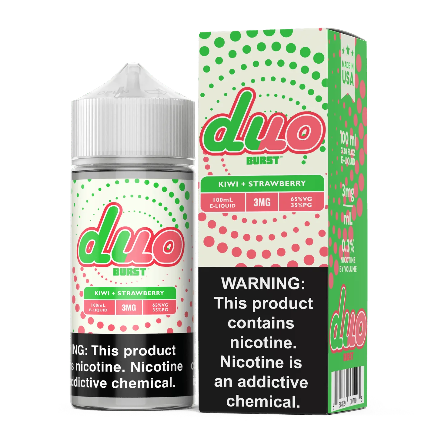 Kiwi Strawberry by Burst Duo Series | 100mL