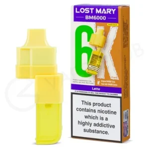 Latte Lost Mary BM6000 Refill Pod