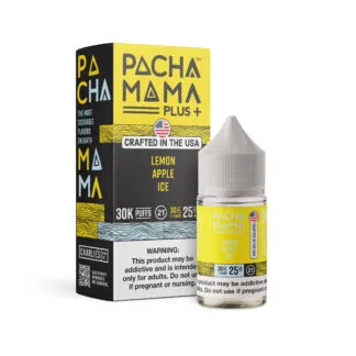 Lemon Apple Ice Pachamama+ Nixodine Salts 30mL