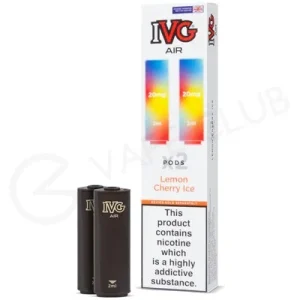 Lemon Cherry Ice IVG Air Prefilled Pod