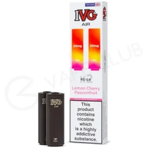 Lemon Cherry Passionfruit IVG Air Prefilled Pod
