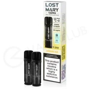 Lemon Ice Lost Mary Tappo Prefilled Pod