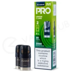 Lemon & Lime Avomi Pro Prefilled Pods