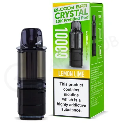 Lemon Lime Bloody Bar Crystal 10K Refill Pack