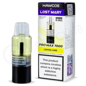 Lemon Lime Hawcos x Lost Mary Pro Max 7000 Refill Pack