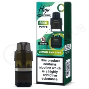 Lemon & Lime Higo BB Pulse 6000 Refill Pod