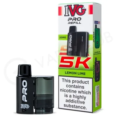 Lemon Lime IVG Pro 5K Refill Pod