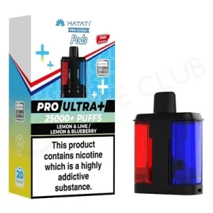 Lemon & Lime & Lemon & Blueberry Hayati Pro Ultra Plus Refill Pod