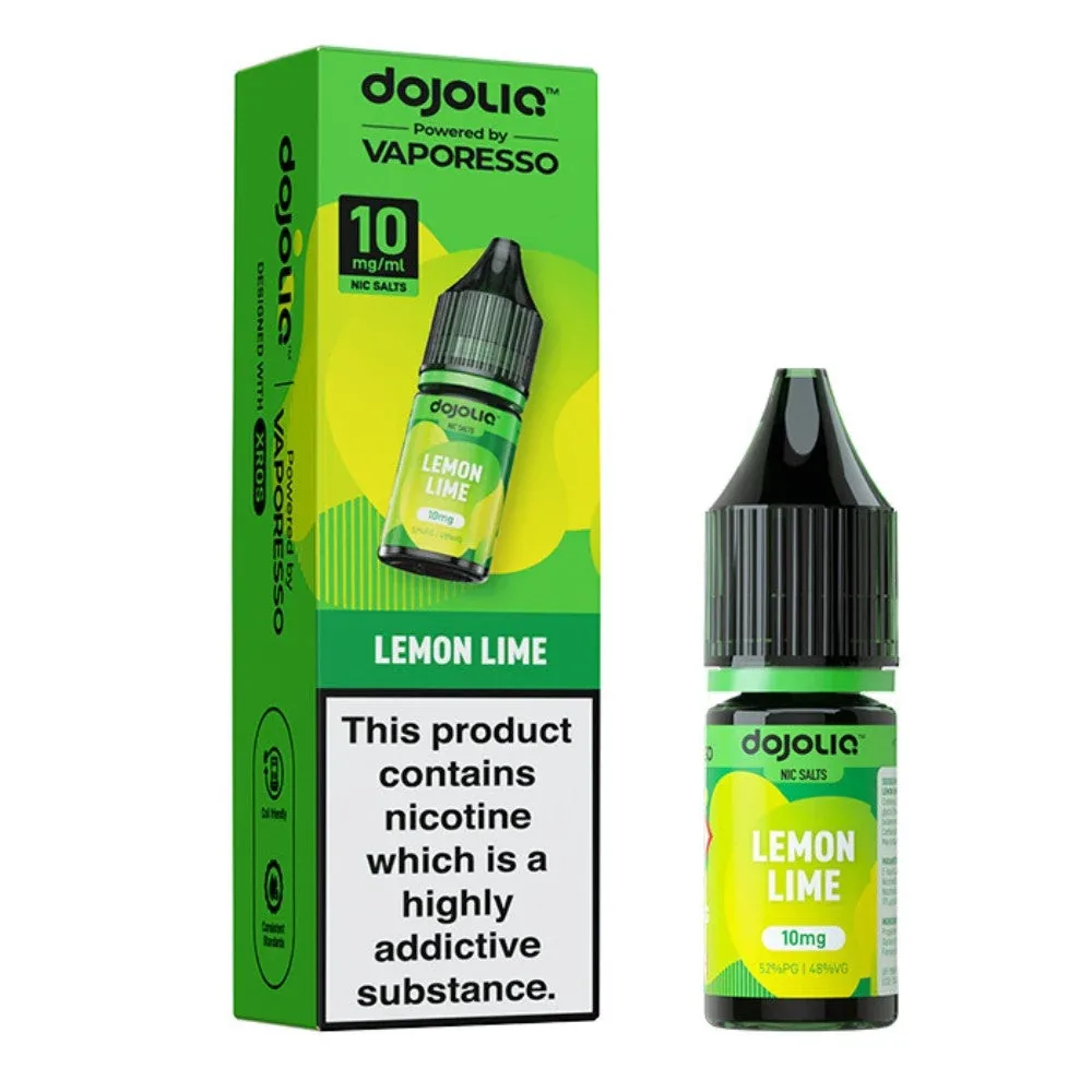 Lemon Lime Nic Salt E-Liquid by Dojoliq (10ml)