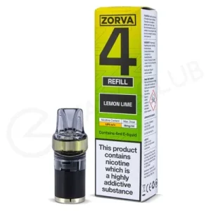 Lemon Lime Zorva 4 Prefilled Pods