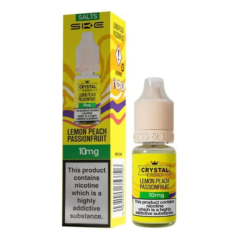 Lemon Peach Passionfruit Nic Salt E-Liquid Original Series by SKE Crystal (10ml)