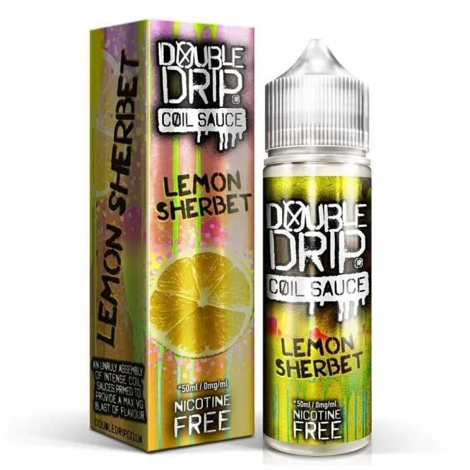 Lemon Sherbet Shortfill E-Liquid by Double Drip (50ml)