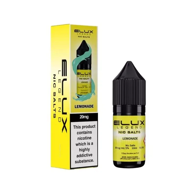 Lemonade Nic Salt By Elux Legend