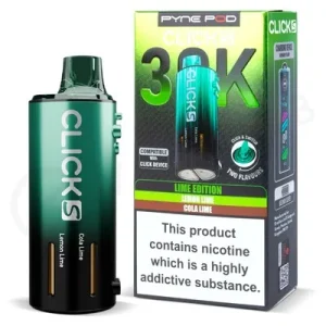 Lime Edition Pyne Pod Click S 30K Refill Pod