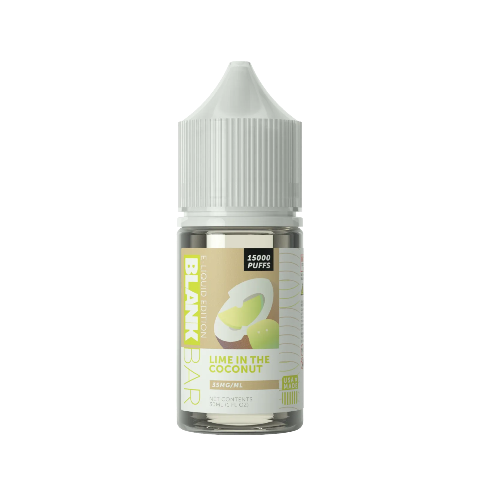 Lime in the Coconut | Blank Bar 15000 Puff Salt | 30mL