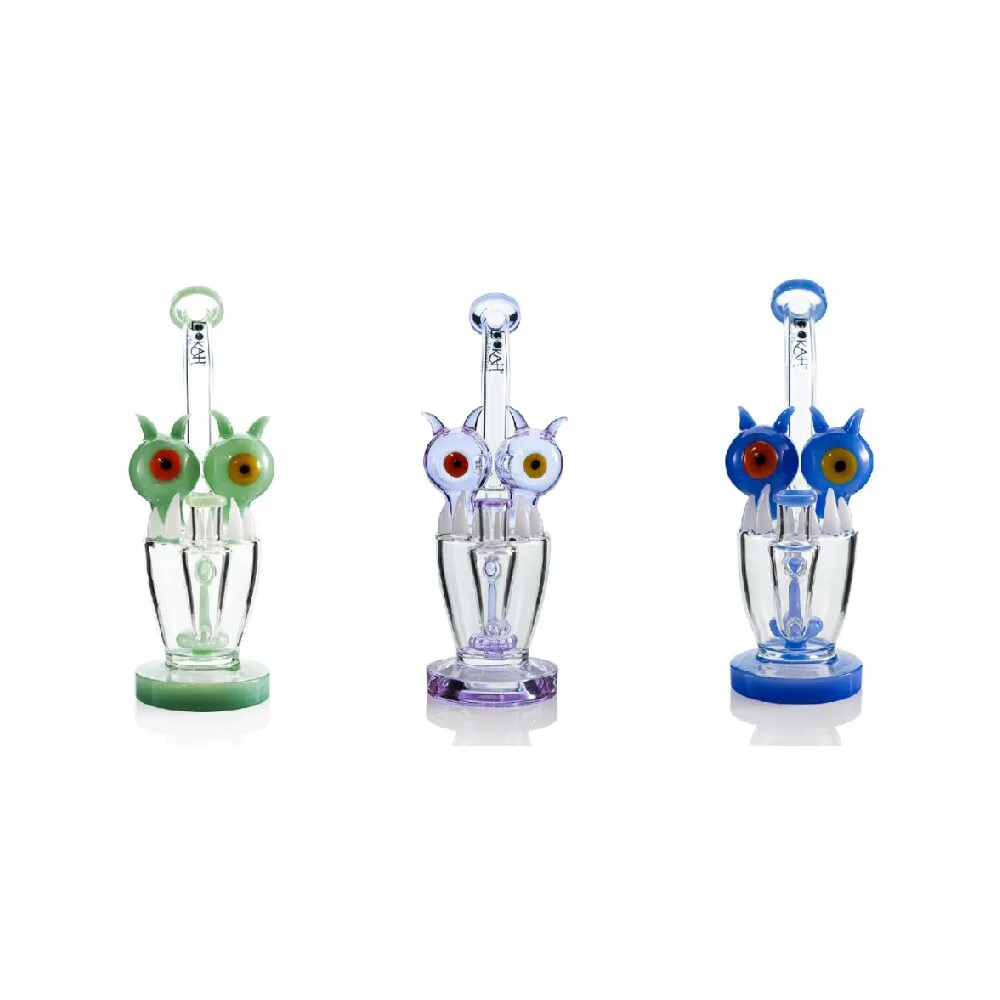 Lookah (Dab Rig) 10″ Cool Percolator Alien Eyestalk Water Pipe