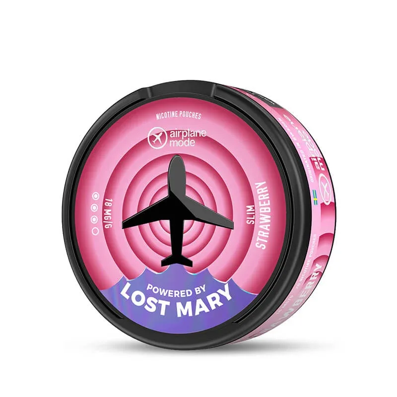 Lost Mary Airplane Mode Strawberry Nic Pouches - Image 2