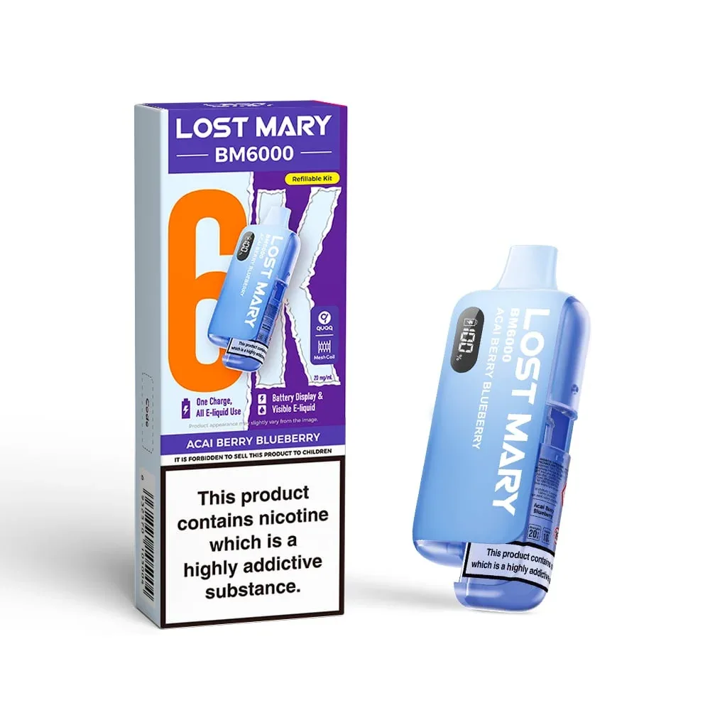 Lost Mary BM6000 Prefilled Pod Vape Kits - Image 2