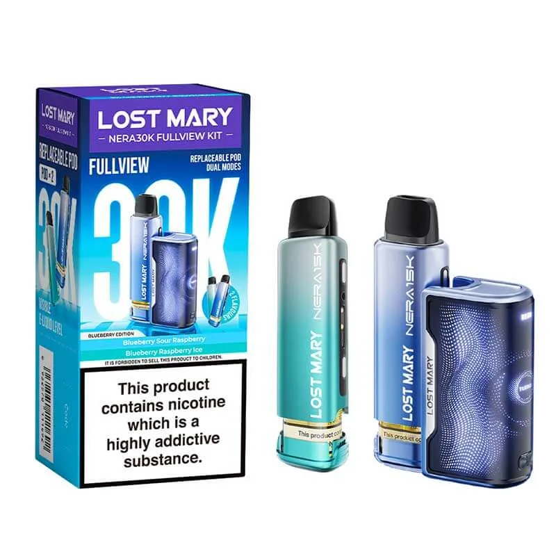 Lost Mary Nera30k Fullview Prefilled Pod Vape Kit - Image 2