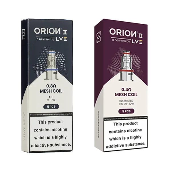 LVE Orion II Mesh Replacement Coils MTL & DTL