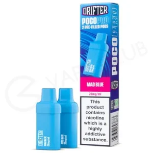 Mad Blue Drifter Poco Pro Prefilled Pods